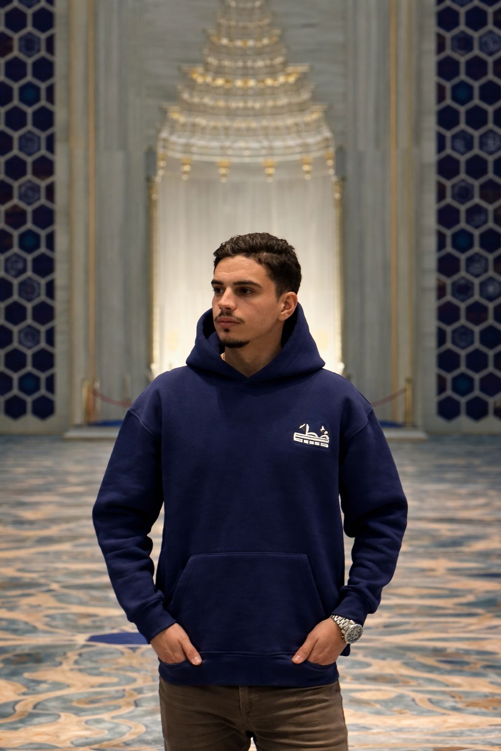 Qubbah-Navy Blue